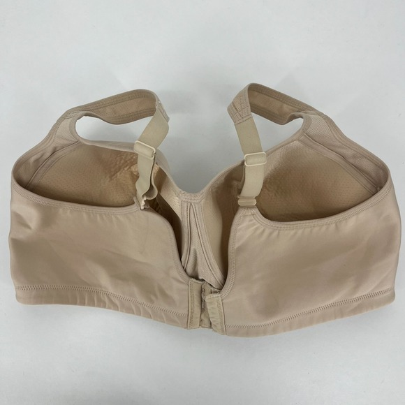 Lot of 3 Vanity Fair Bras Women's Size 44D Beige White Wireless - Picture 3 of 10